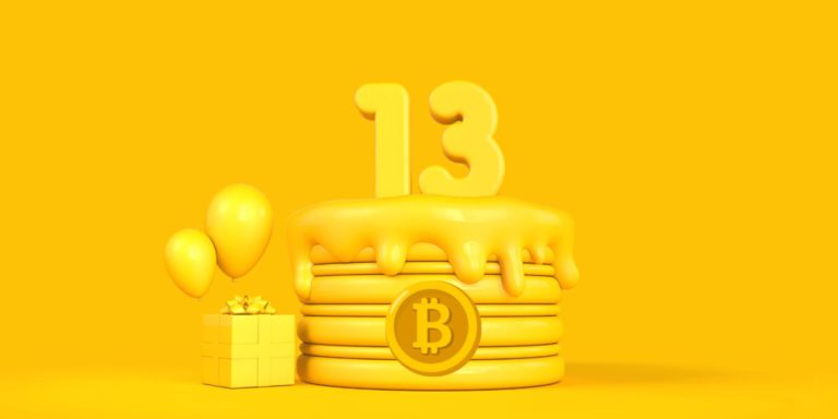 Bitcoin's 13th Birthday