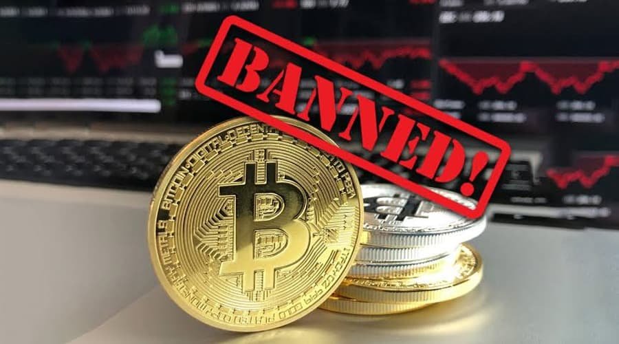 Cryptocurrency ban